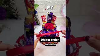 diy Chocolate bouquet 💐🍫#youtubeshorts #bouqet #ytshorts #shortsviral #feedshorts #artwork #craft