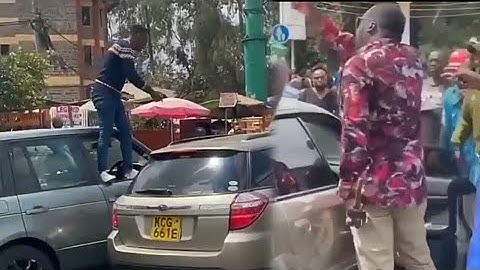FULL VIDEO! Drama Erupts Between RINGTONE And ROBERT ALAI After ALAI Atta¢ked Him With A Rungu!