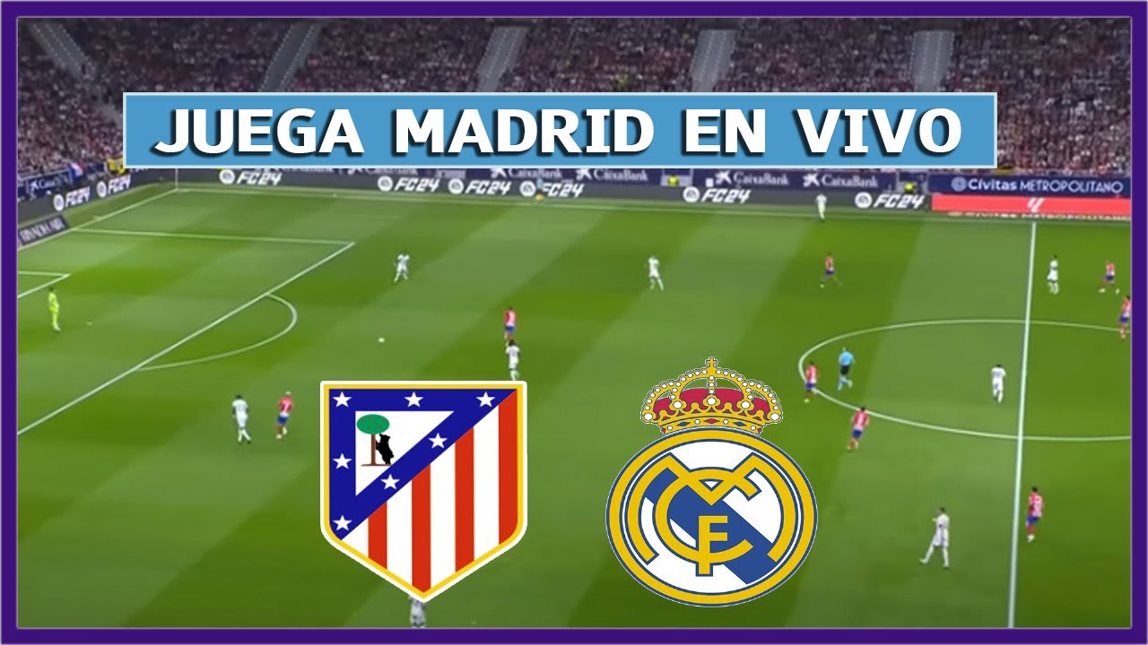🔵 REAL MADRID vs ATLETICO DE MADRID EN DIRECTO 👑 ¡A POR EL DERBI! 🔥 ...