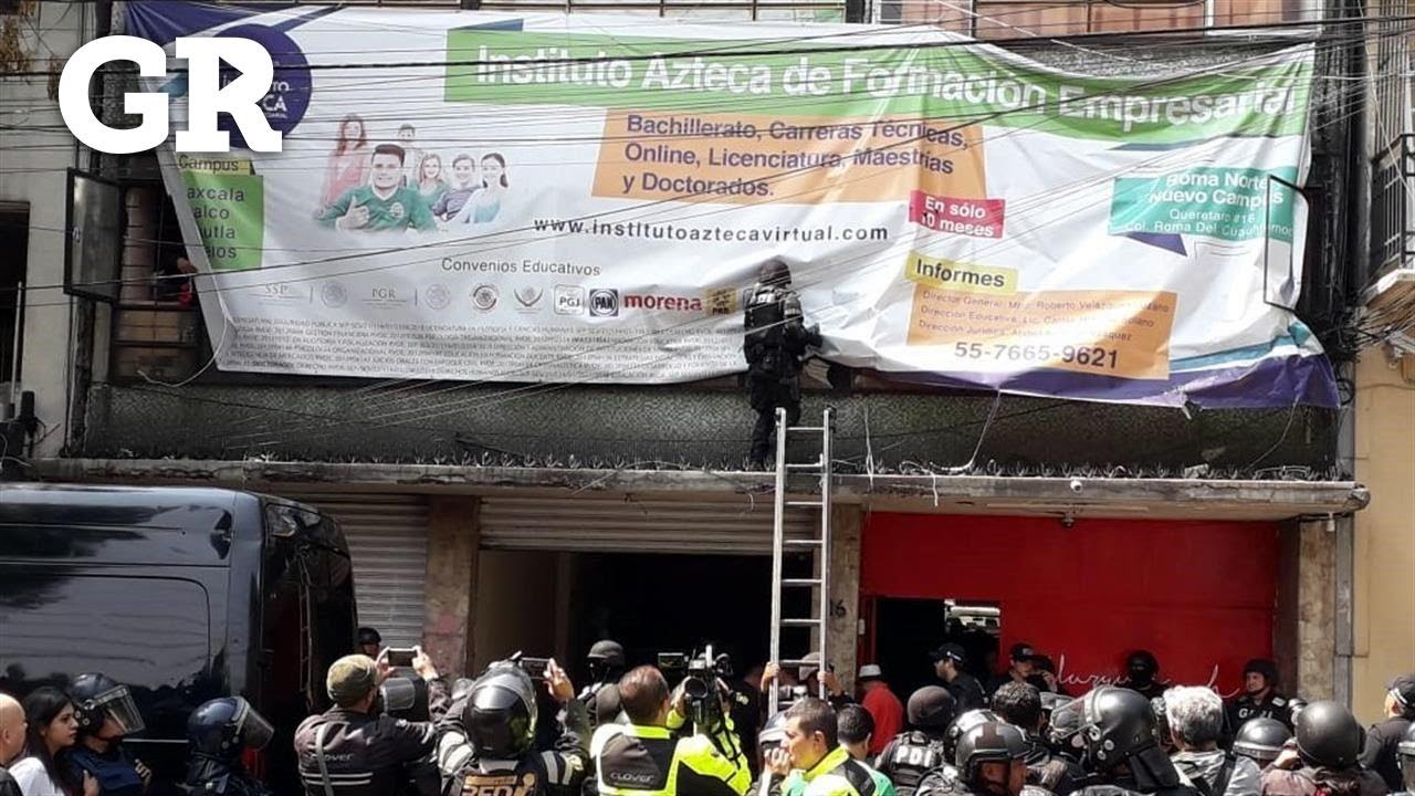 Recuperan predio invadido en la Roma