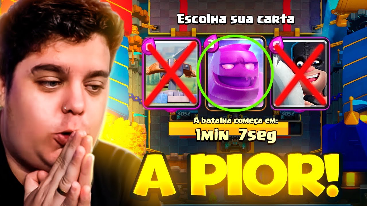 TENTEI PERDER MONTANDO O PIOR DECK POSSIVEL NO NOVO TORNEIO DA ESTRATEGIA TRIPLA!