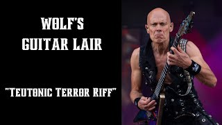 Wolf&#39;s Guitar Lair . Teutonic Terror Riff