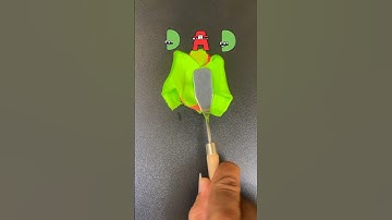 Guess the mixed dough color #colormixing #alphabetlore #satisfying #oddlysatisfying