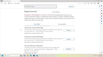 How To Turn Microsoft Edge Experimental Features On or Off [Guide]