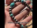 3-Tier Navajo Necklace Review | Handmade Turquoise & Pearl Boho MUST-HAVE! #bohochic #dropshipping