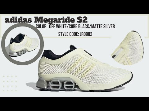 Adidas Megaride S2 \'Off White Matte Silver\' Men JR0902 New Authentic Mens 7/W8 Adidas Megaride S2  main image 2