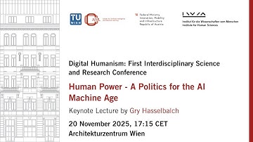 GRY HASSELBALCH: Human Power - A Politics for the AI Machine Age