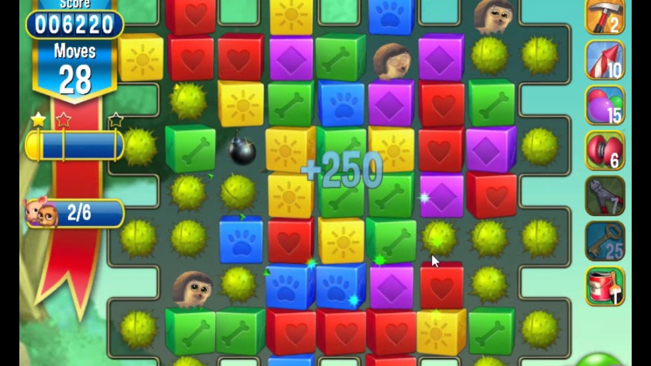 Pet Rescue Saga, Pet Island, 12th July 2017, level 6 😈 ►TOBIAS DEAMON◄