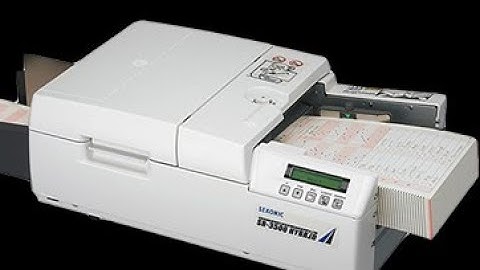 OMR sheet scanning process