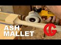 Making a mallet from ash  woodworking