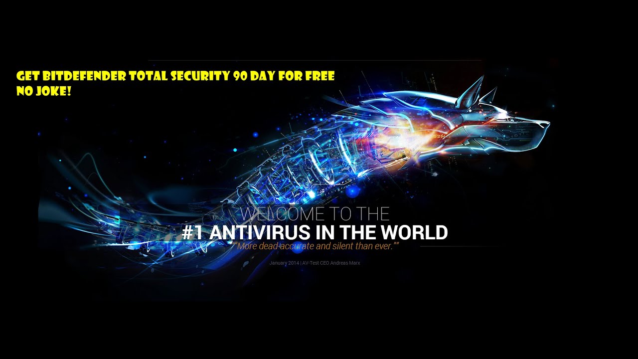 how to get bitdefender for free 90 day no joke!