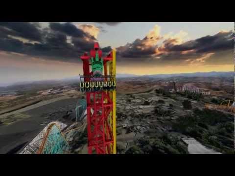 Видео: Lex Luthor: Six Flags Magic Mountain-д сүйрлийн уналт