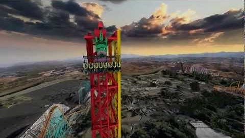 LEX LUTHOR: Drop of Doom at Six Flags Magic Mountain