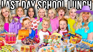 LAST DAY OF SCHOOL LUNCH with 10 KiDS!!! *Her FiNAL Lunch!