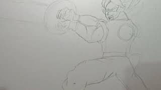 1K special ❤ Goku Drawing ॥Dragon ball ॥ Thank you to my viewers ॥