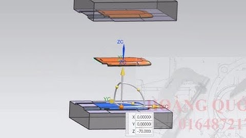 NX MOLD DESIGN : Tách khuôn nắp điện thoại