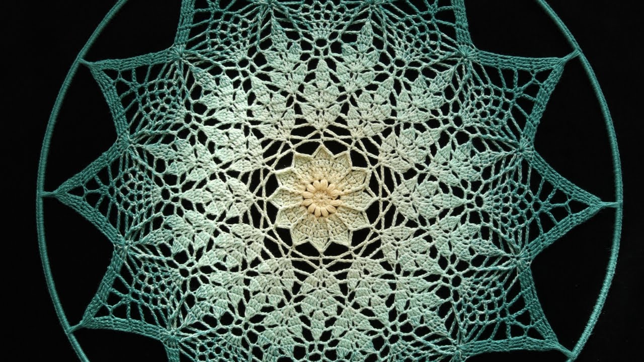 Mandala 'Treasure Flower' - Free Crochet Tutorial | Part 1/4