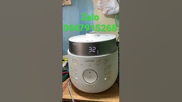 Sửa nồi cơm cao tần Cuckoo không bấm được,nồi cơm Cuckoo mất cảm ứng