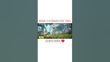 Finally Bgmi 3.9 Crash Problem Fix | Bgmi Crash Fix 100% #shorts