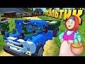 БАБКА ПОМОГАЕТ МУЖИКАМ С ДВИЖКОМ ЗИЛ-130 !!! РЕАЛЬНАЯ ЖИЗНЬ в Scrap Mechanic !!!