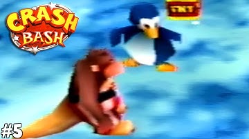 Crash Bash Gameplay (PS1) Part 5 - Ripper Roo & Penta Go Wild