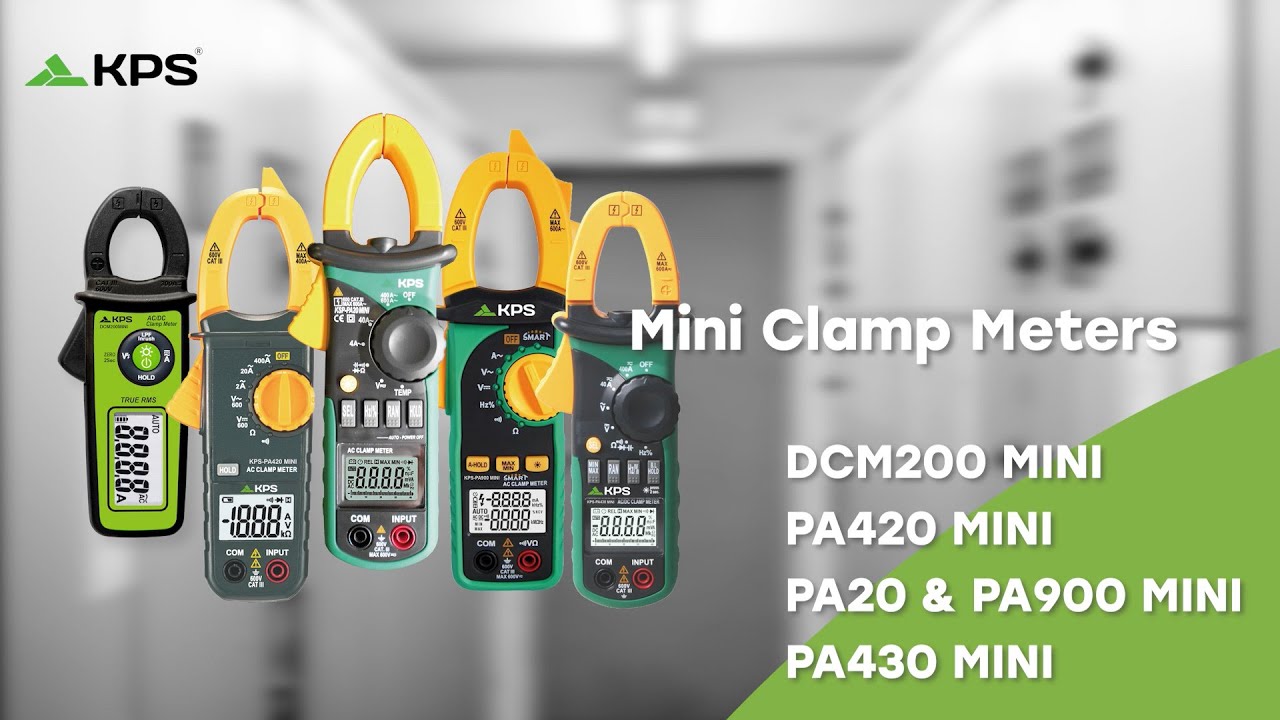 Comprar pinza amperimétrica de fugas KPS DCM300 Leak TRMS BT