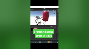 Creating dissolve effect in Unity with shader graph.