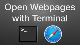 How to Open a Webpage using Terminal on a Mac