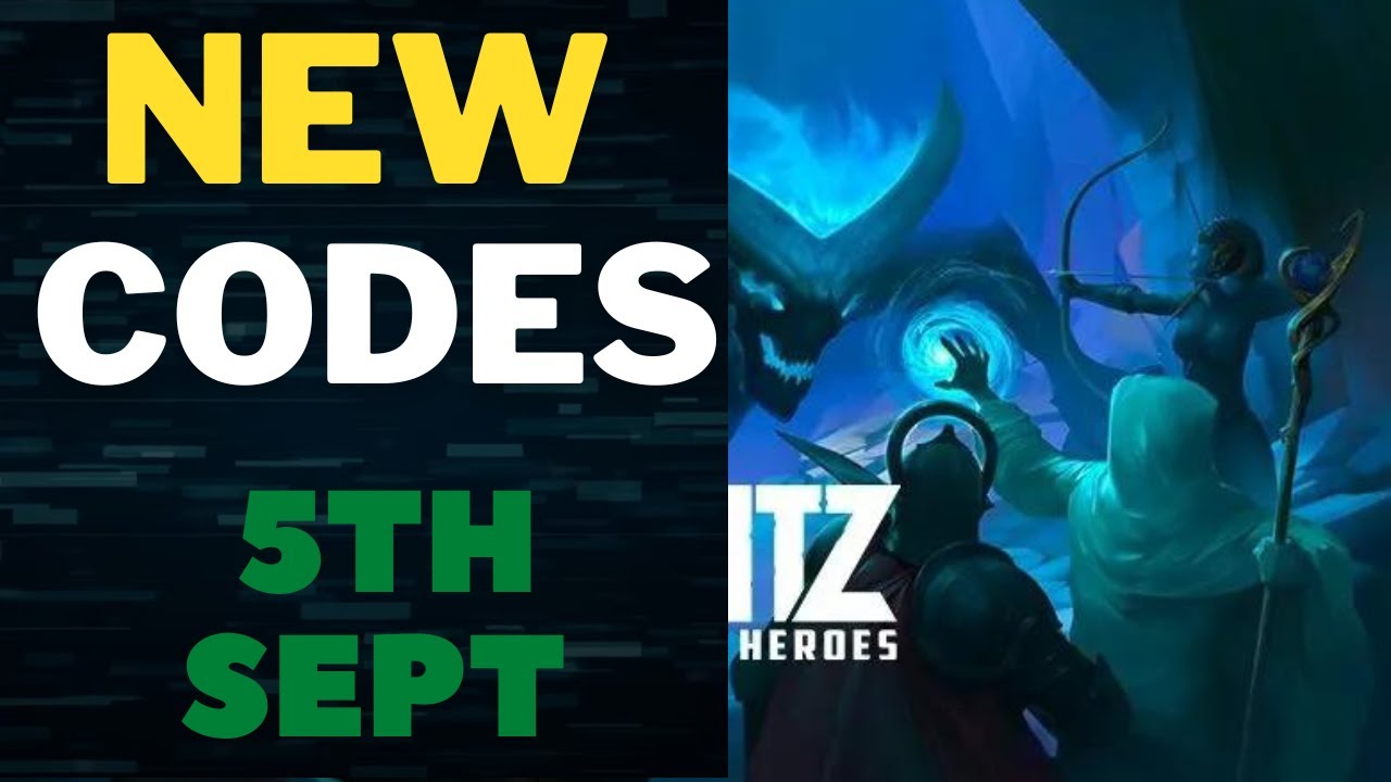 Blitz Rise of Heroes Codes 2022 Blitz Rise of Heroes Gift Codes 2022