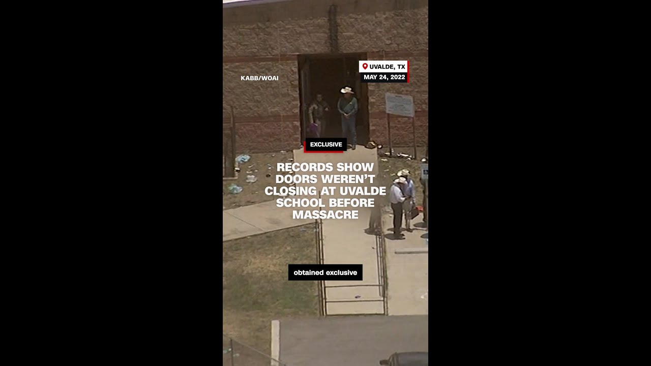 Maintenance records show doors were not closing at Robb Elementary before shooting