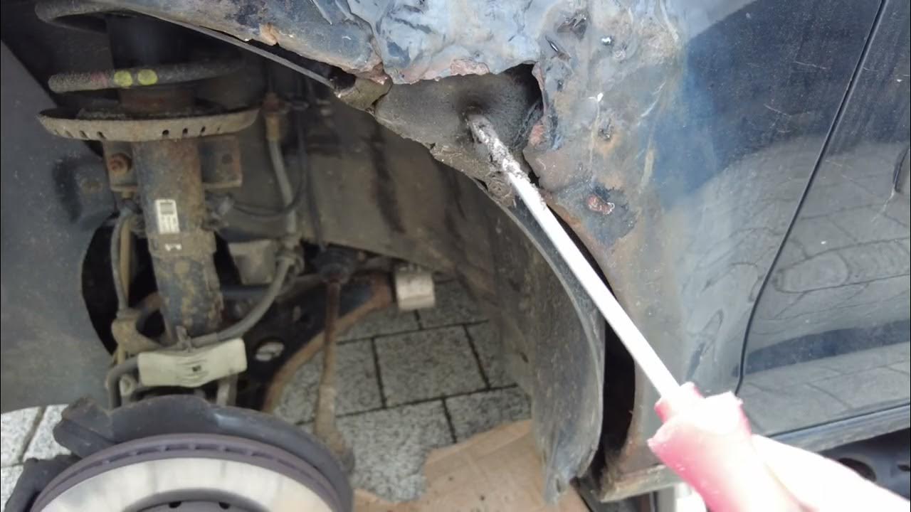 VW POLO 9 N Kotflügel Rost ! YouTube