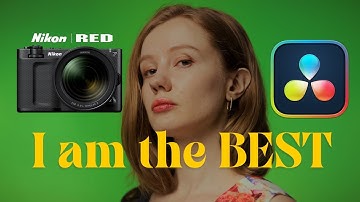 Nikon ZR RED RAW Codec I Da Vinci Resolve Test
