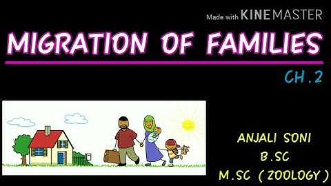 Class 5th/ EVS/ RBSE/ CHAPTER 2/ MIGRATION OF FAMILIES