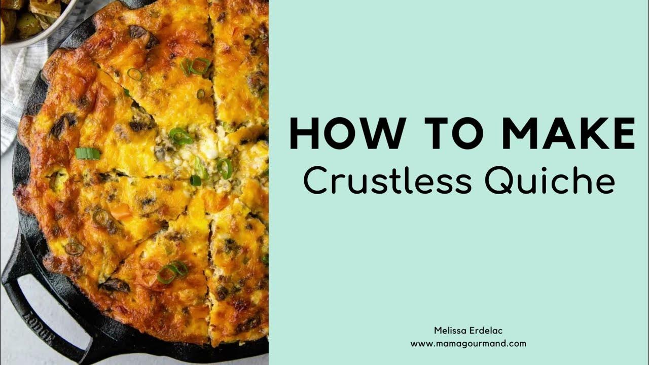 Crustless Quiche Recipe YouTube