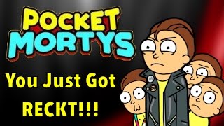 Pocket Mortys: How To Make The BEST Team!!! screenshot 3