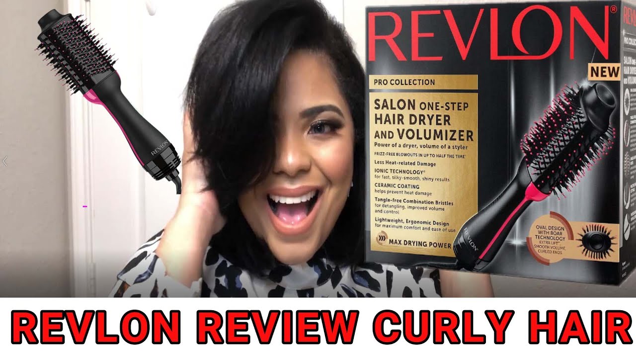 REVIEW DE EL FAMOSO CEPILLO REVLON EN PELO RIZO ~ VERSION EN ESPAÑOL!!! -  YouTube