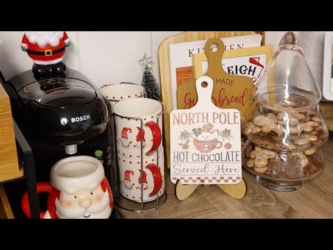 WE ARE DECORATING OUR HOT CHOCOLATE STATION FOR 2025 MY PRINCESS AND I AT WORK GETTING THINGS DONE.