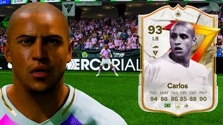 93 Golazo Icon Roberto Carlos Player Review - EA FC 24
