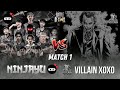 Laga panas ninjayu elite vs villain xoxo di match 1 di battle of stars  qualifier day 1 round 2