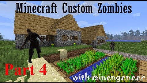 Custom Zombies: Minecraft Village - Part 4 (final)