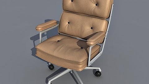 3D MODELING CHAIR( AUTOCAD)