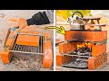 Simple Ways to Make Kitchen Furniture And Stove For Your Backyard
