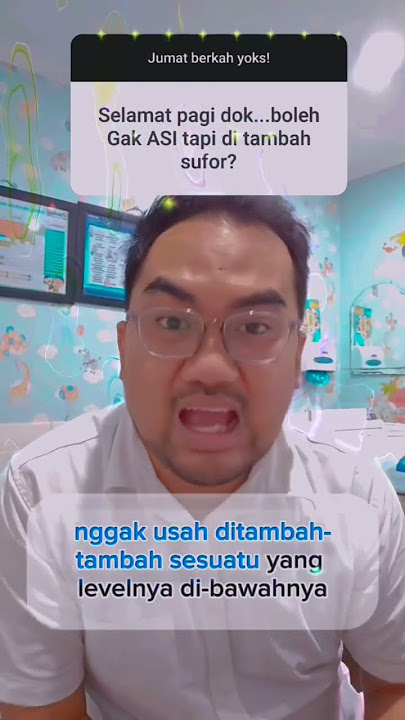 Asi ditambah Sufor?? #susuformula #airsusuibu #mpasi #dokteranak #dokterspesialisanak