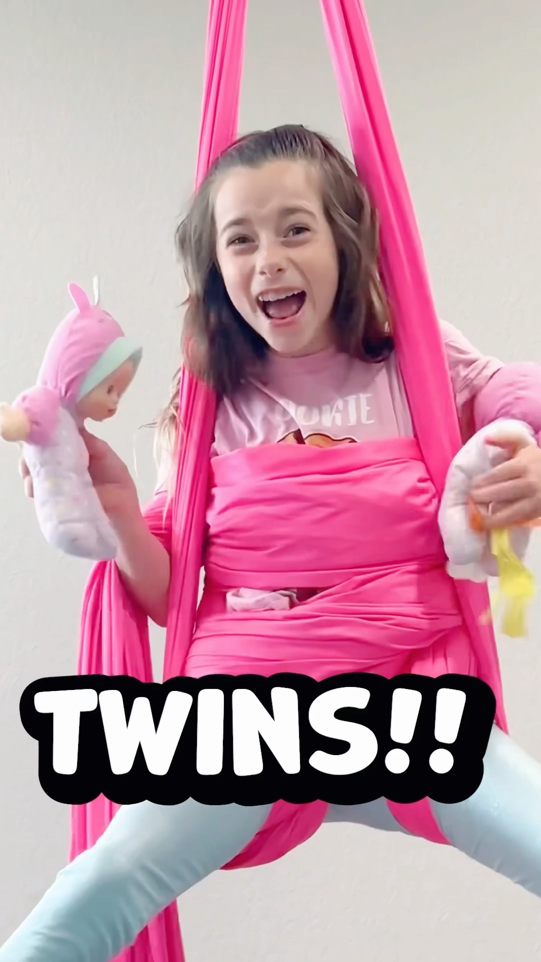 Telling my kid we are having TWINS!?