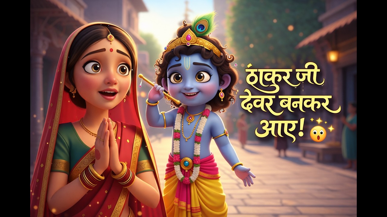 जब ठाकुरजी देवर बनकर आए | सच्ची भक्ति की कहानी | Thakkurji Dever bankar aaye | Vrindavan ki kahani