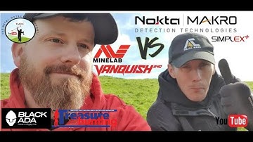 Minelab Vanquish 340 VS Nokta Makro Simplex Testing the signals. #vanquish #simplex #metaldetecting