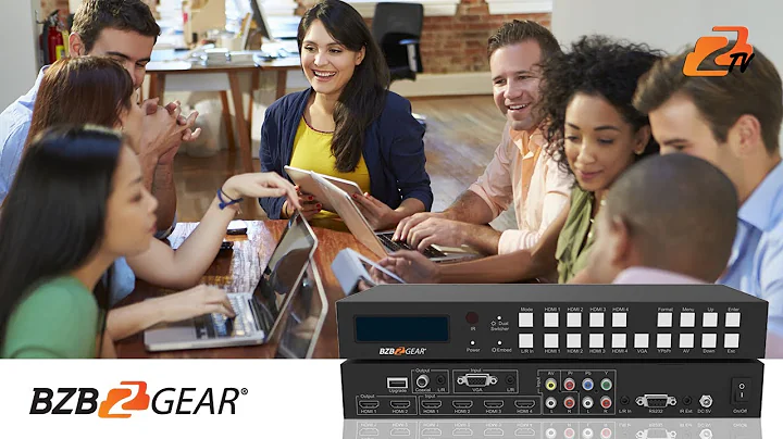 Install & Demo | BZBGEAR BG-PSC6x2-4K & BG-PSC7x2 Presentation Switchers