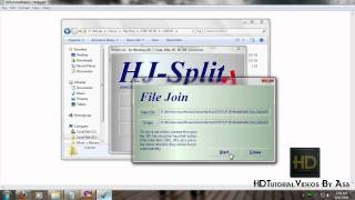 Extracting Tutorial |HDTutorialVideos| - Join .001 Files