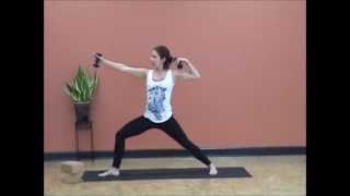 Yoga with Free Weights | Perfect Weight Loss and Muscle Building | Hope Zvara