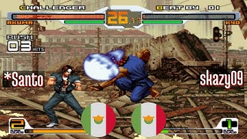 SNK vs Capcom Chaos Super Plus (FT5) - *Santo (MX) vs skazy09 (MX) - 2021-11-05